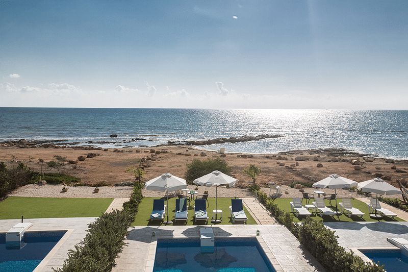 Three Bedroom SEA FRONT Villa With Title Deeds properties for sale in cyprus