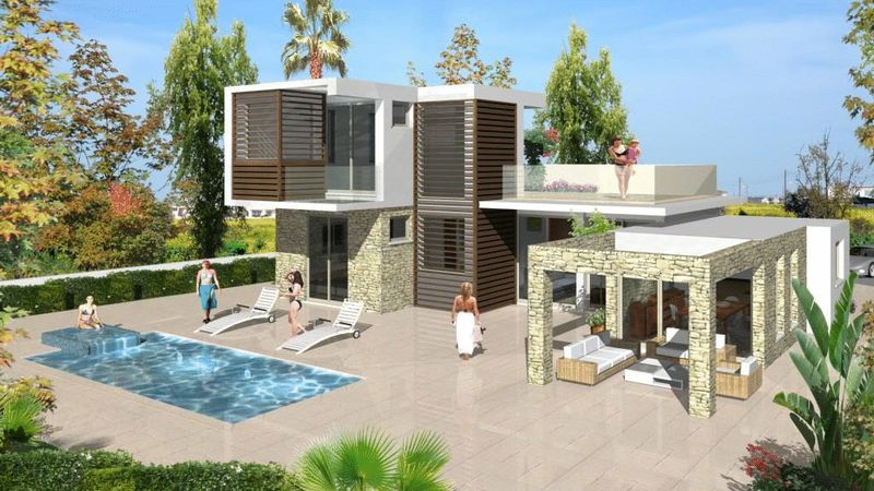 4 Bedroom Sea Front Villa in Ayia Thekla properties for sale in cyprus