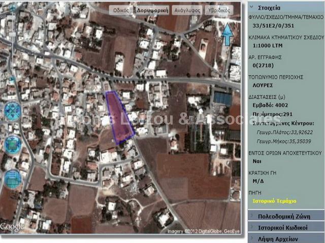 Land in Famagusta (Frenaros) for sale