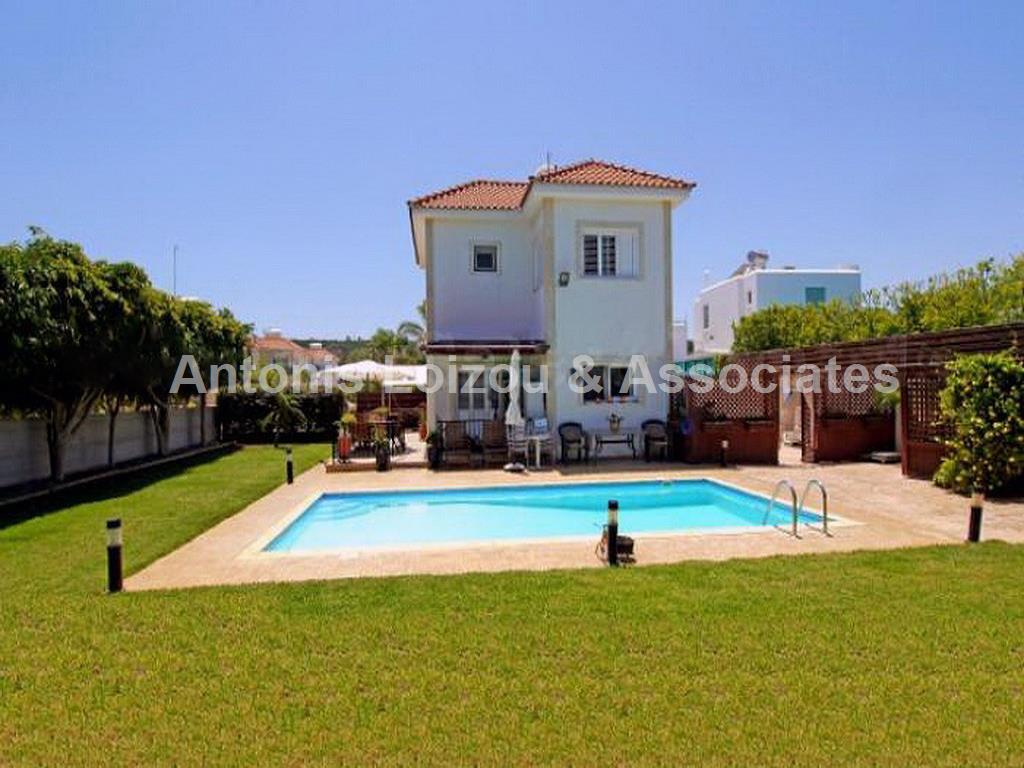 Three Bedroom Detached Villa with Pool and Title Deed in Protara properties for sale in cyprus