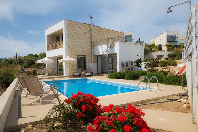 Modern Villa with Panoramic Sea Views of Latchi Bay properties for sale in cyprus